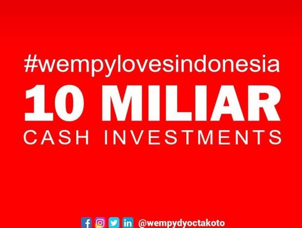 Pendanaan Startup dan UKM Indonesia 10 Milyar dari Wempy Dyocta Koto