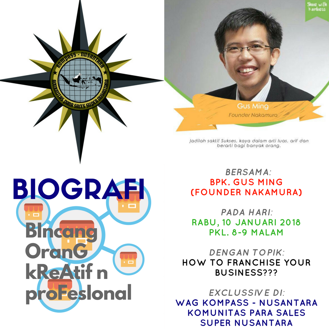 Program Biografi KOMPASS Nusantara 10 Januari 2018