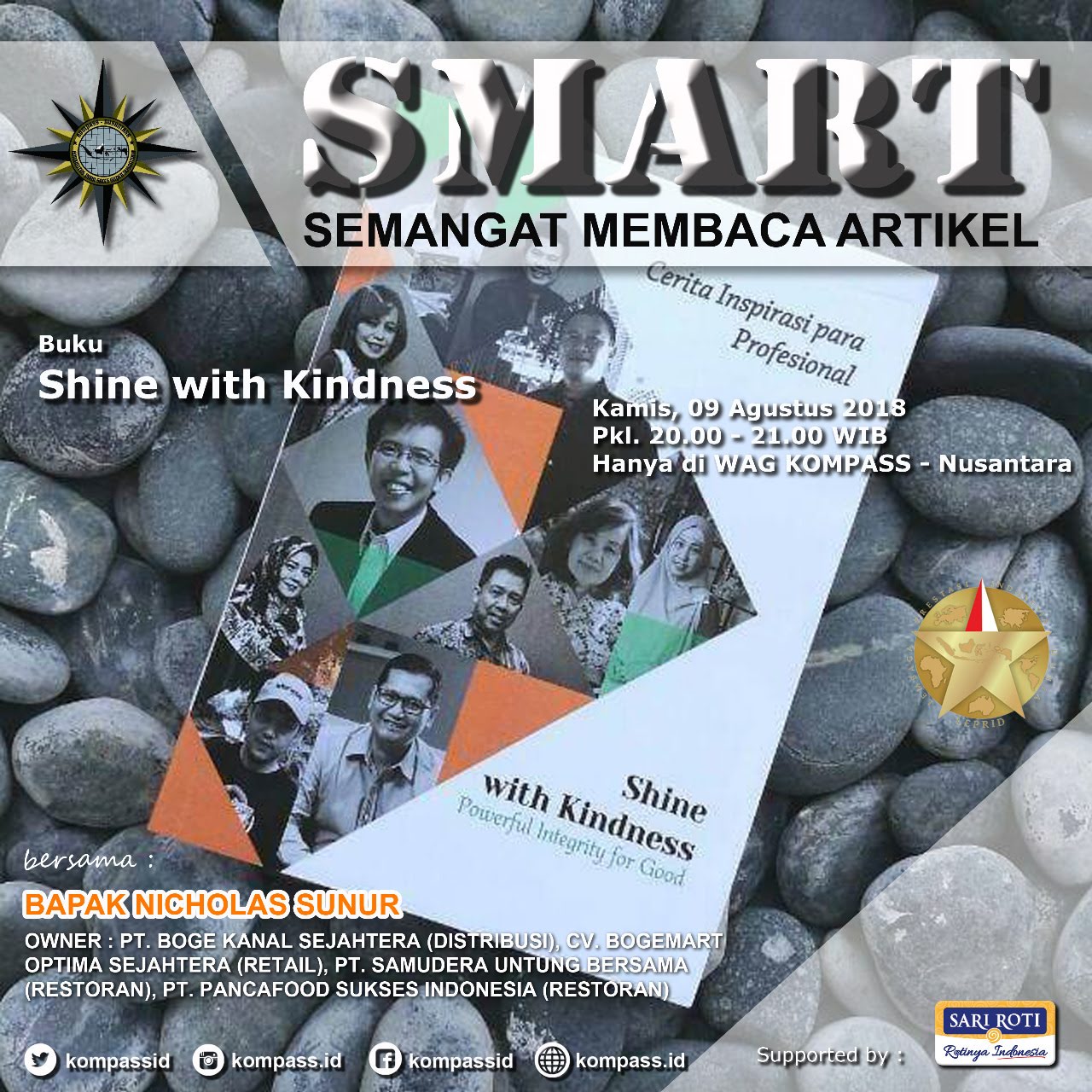 Program SMART Komunitas Para Sales Super Nusantara 9 Agustus 2018