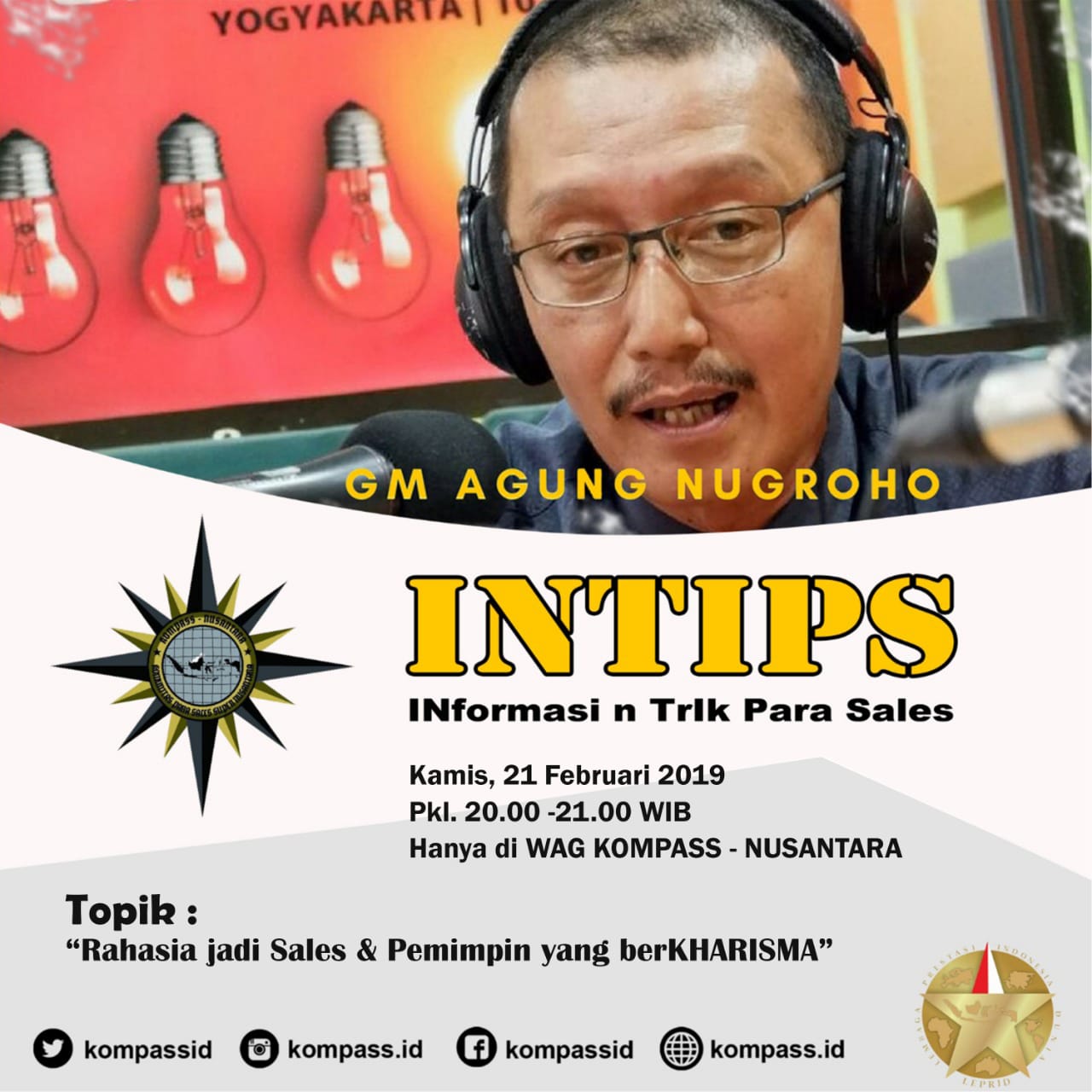Program INTIPS KOMPASS Nusantara 21 Februari 2019