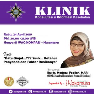 Program KLINIK KOMPASS Nusantara 24 April 2019