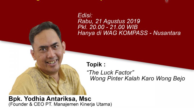 Program BIOGRAFI KOMPASS Nusantara 21 Agustus 2019