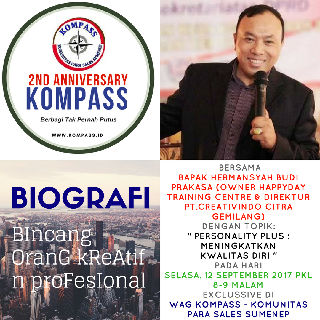 Program BIOGRAFI 12 September 2017 by KOMPASS Nusantara