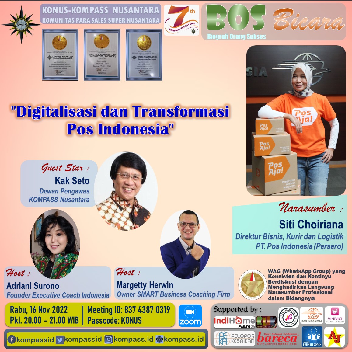 Program BOS Bicara 16 November 2022 by KOMPASS Nusantara