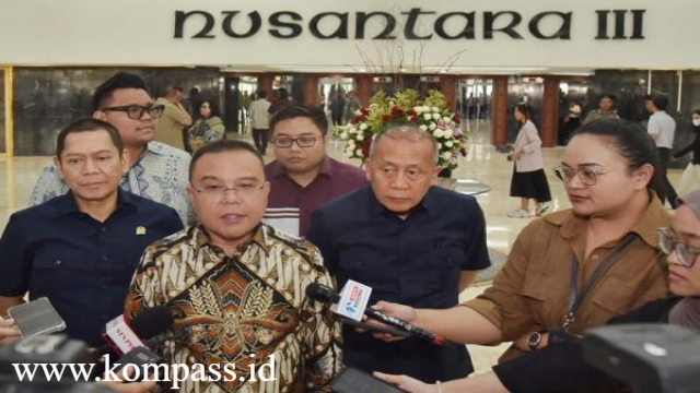 DPR Belum Terima Surat Resmi dari Presiden Terkait Penggantian Kapolri